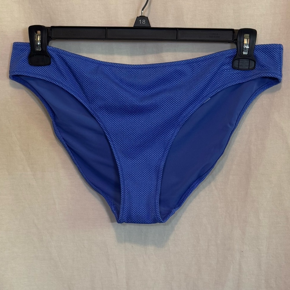 AA-97 Aerie NWT Blue Lined Summer Swim Bikini Bottoms Size‎ XL